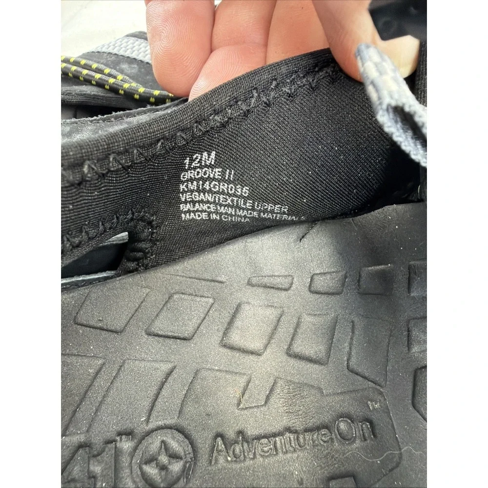 J 41 Adventure On Groove II Vegan Athletic Water Ready Black‎ Mens Shoe Size 12M